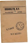 Mail recovered from Titanic casualty
