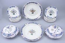 Dinner service belonged to famous French novelist George Sand