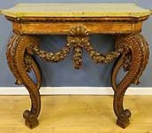 Rediscovered George II period table takes 100-times estimate at Berkshire auction