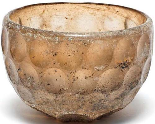 Sasanian glass bowl