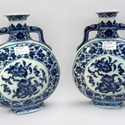 Chinese moon flasks 