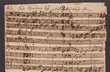 Johann Sebastian Bach manuscript