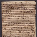Johann Sebastian Bach’s autograph manuscript