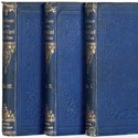 Three-volume first edition of The House by the Churchyard