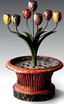 Eye on an Object: Toleware candelabra and planter