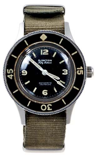 Fifty Fathoms diving watch