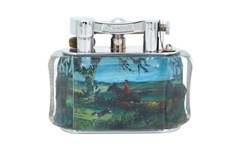 Alfred Dunhill Aquarium table lighter