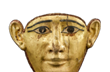Egyptian coffin face