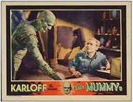 Lobby card for The Mummy discovered at auction 