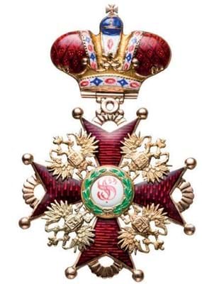 Order of St Stanislaus medal