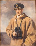 Portrait of HMS Hood commander Kerr sets second-highest auction price for Birley