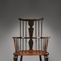 A wooden 18th century chair 