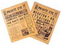 A present for Sir Bufton Tufton? Complete run of Private Eye mags comes to auction