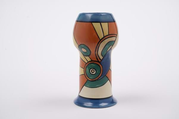 Clarice Cliff ‘Sliced Circle’ Pattern Vase