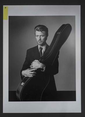David Bowie Image Found At Car Boot Sale Credit Irita Marriott Auctioneers (2)