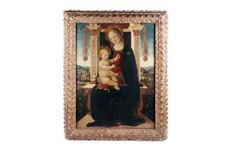 Virgin and Child painting