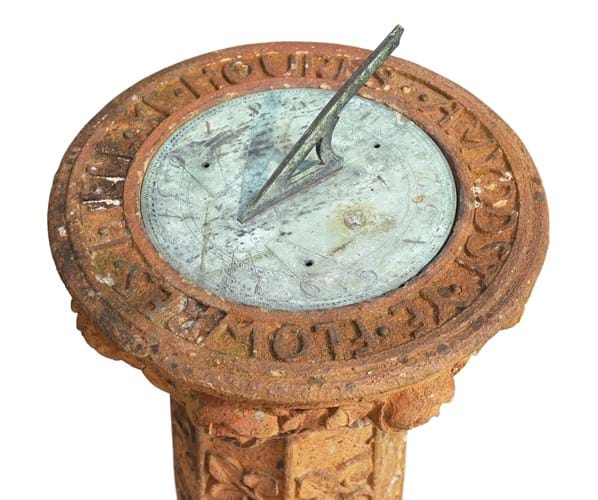 Sundial designed by Archibald Knox