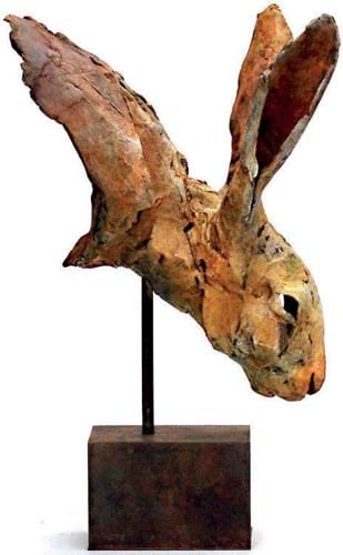 Hare Head Study 3 by Nichola Theakston