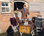 Vintage dealer who hunts down unusual clothing to offer
