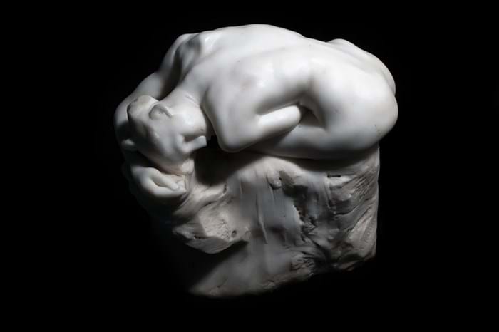 Auguste Rodin marble sculpture of Andromeda