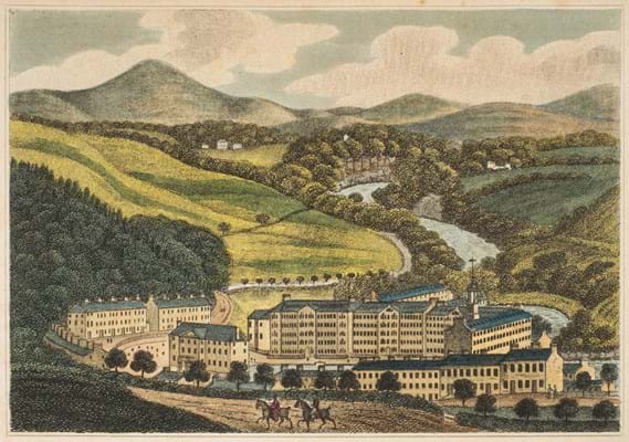 Robert Owen’s mills at New Lanark
