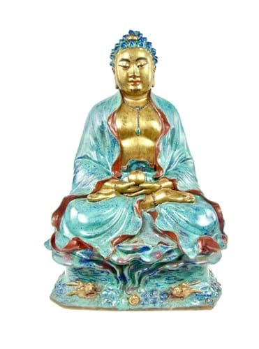 porcelain figure of the Buddha