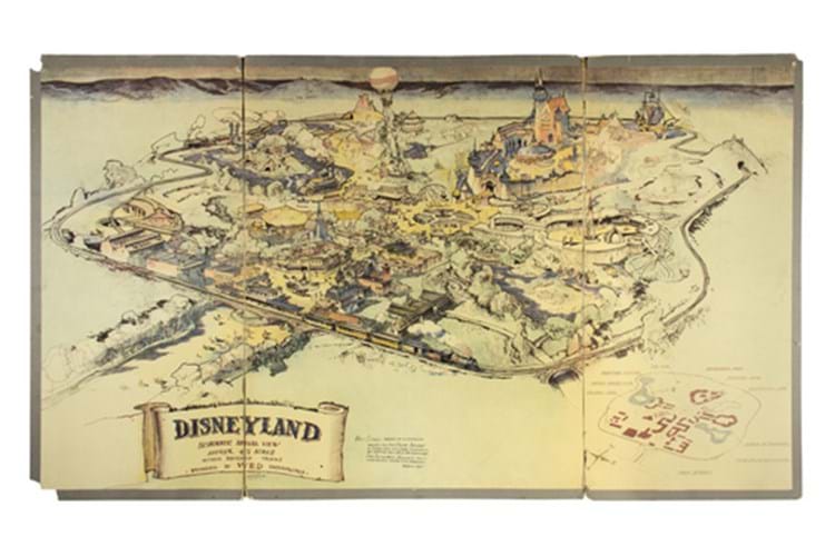 Disneyland map