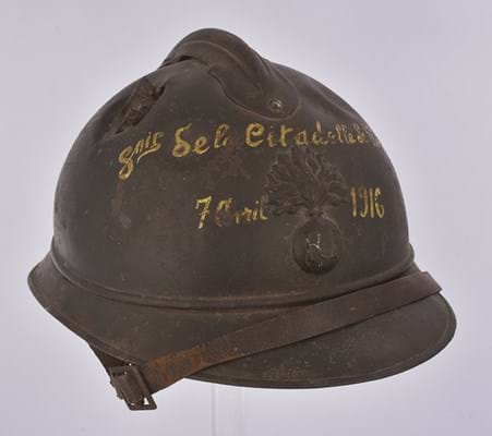 First World War helmet