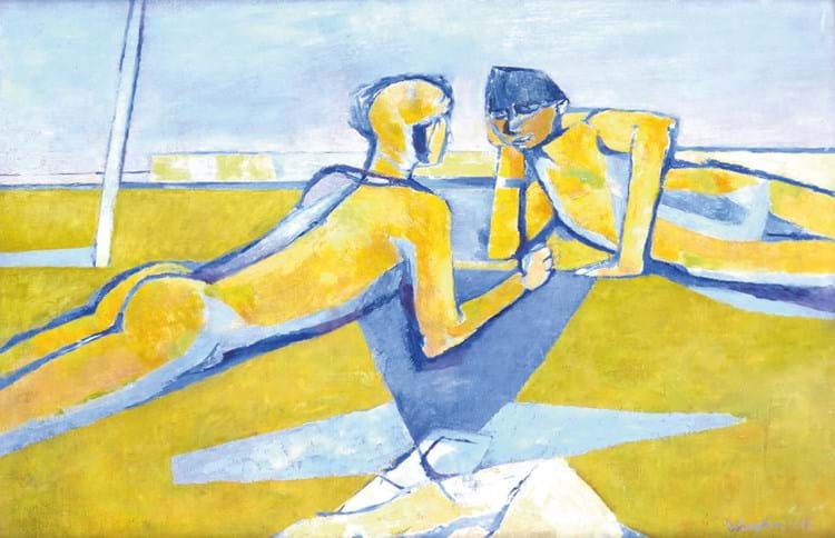 Sunbathers by Keith Vaughan