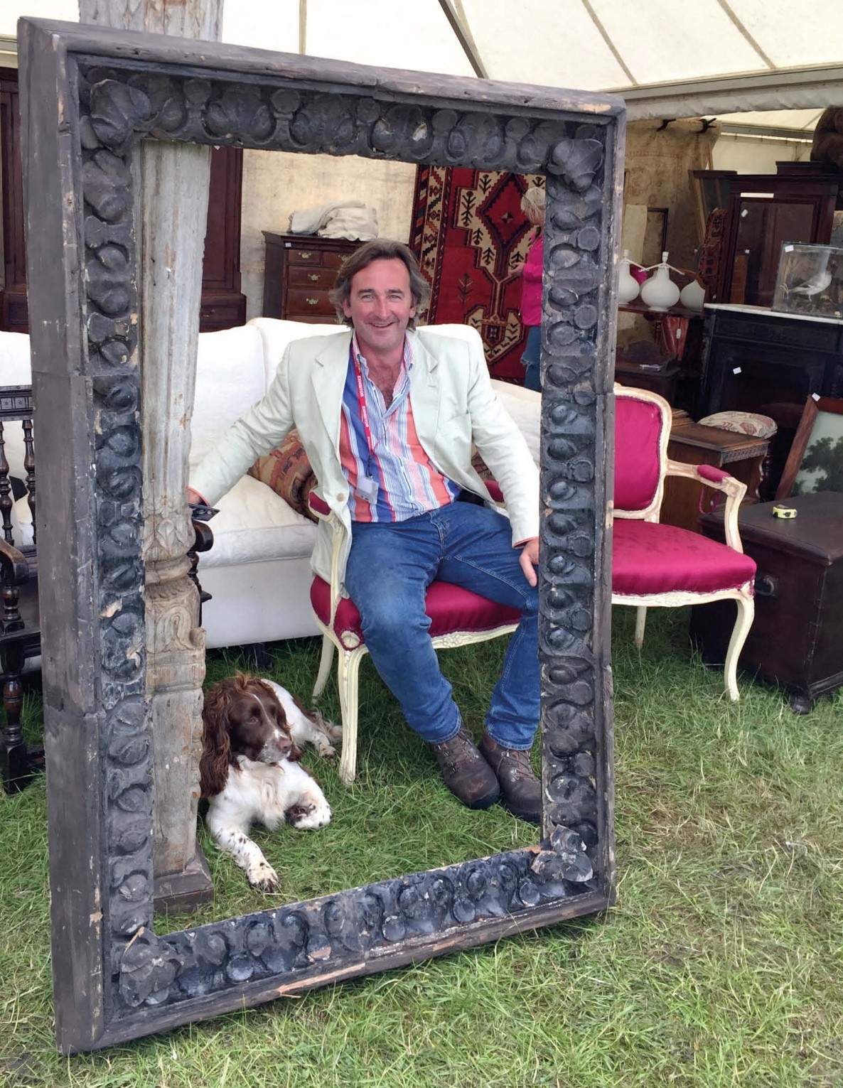 Dealer John Read Smith Happy To Be On The Road Antiques Trade