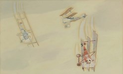 Chocks away for Biggles author watercolours in Essex auction