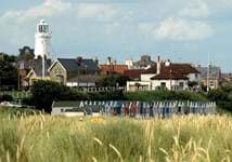Beach huts and a buzz greet visitors to beautiful Suffolk