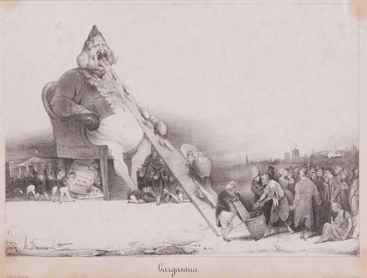 Honoré Daumier, Gargantua 1831 