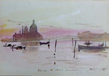 Newly discovered Venetian painting by Edward Lear languished in storage unit 