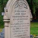 Rigby headstone