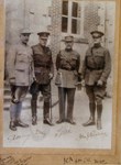 First World war photograph: not so top brass 
