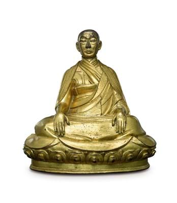 Tibetan gilt-bronze