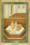 Mughal court miniature at Sworders