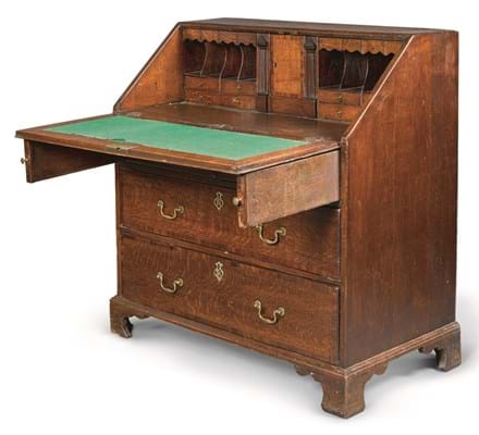 desk used by poet WB Yeats