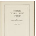 Gone with the Wind title page