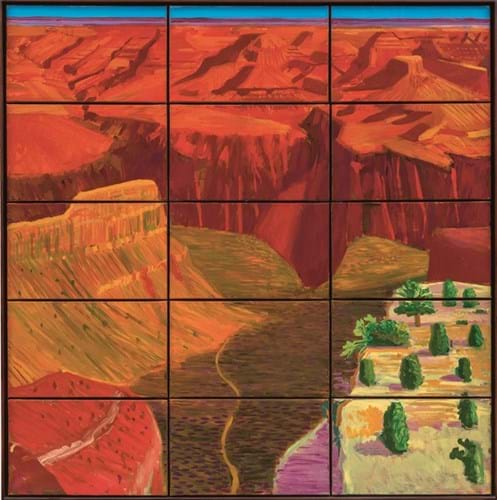 Grand Canyon by David Hockney 