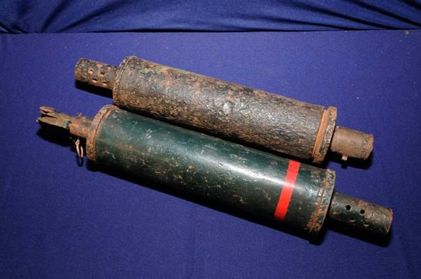 Stokes mortar bombs