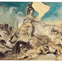 Eugène Delacroix sketch