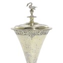 Hungarian silver-gilt cup and cover