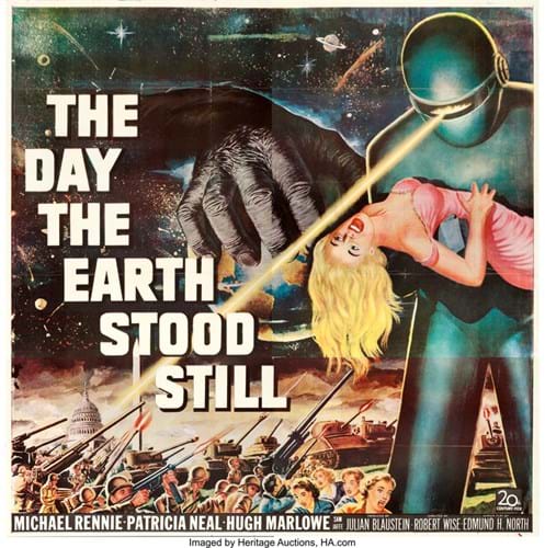 The Day the Earth Stood Still (20th Century Fox, 1951). Six Sheet.jpg