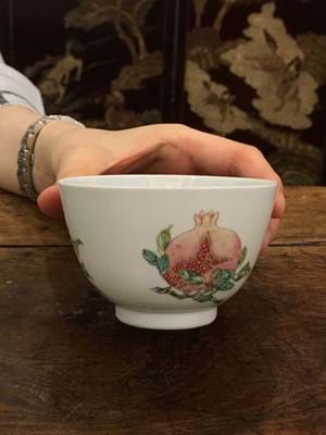 Yongzheng porcelain cups