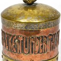 Brass tobacco jar