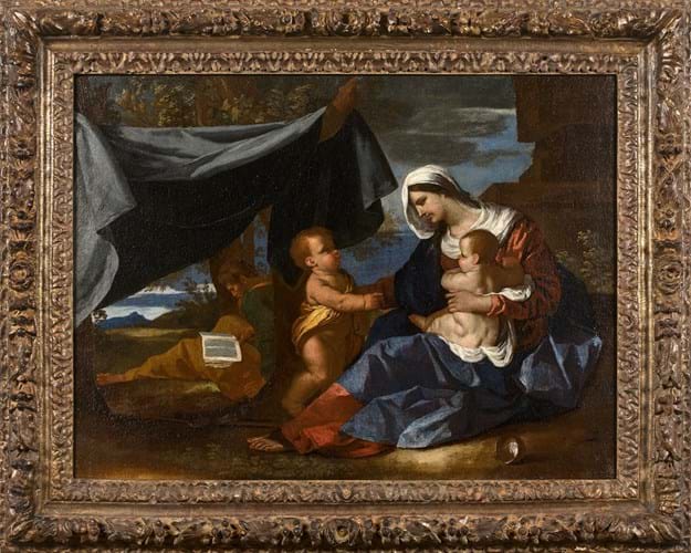 The Holy Family by Nicholas Poussin