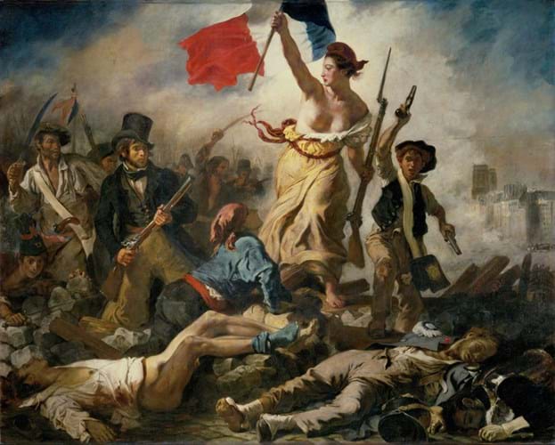 Eugene Delacroix ‘Liberty Leading the People’ 