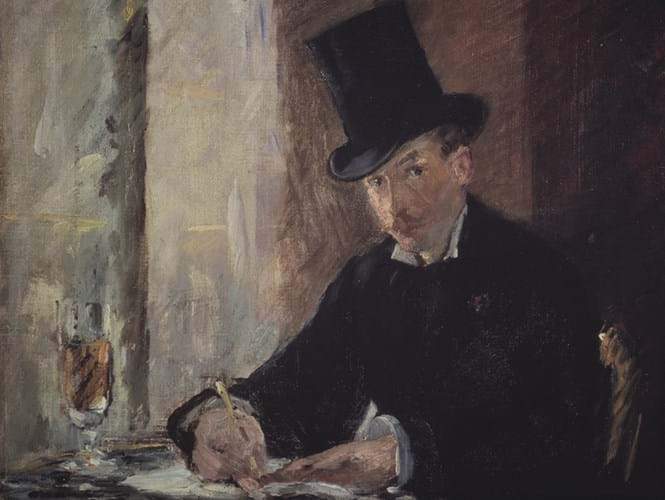 Édouard Manet's 'Chez Tortoni'